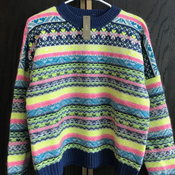 J. Crew Sweaters - J. Crew Neon Sweater